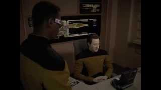 Star Trek TNG: Data's study of poetry.