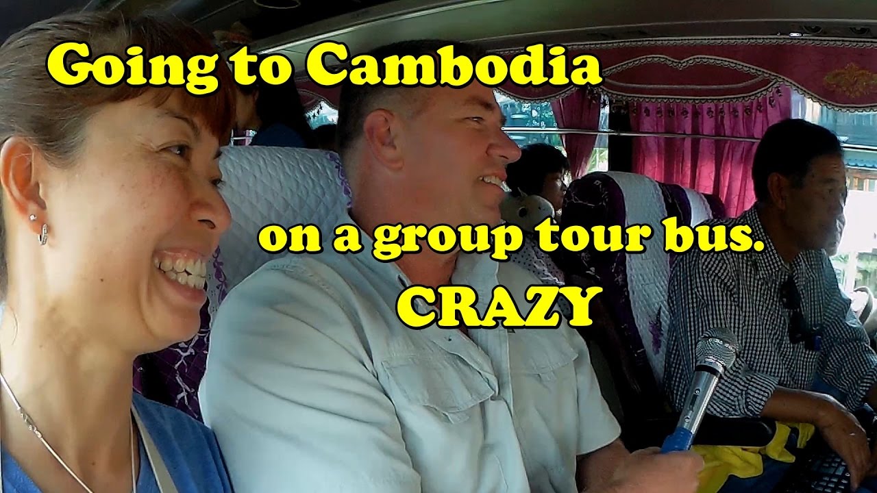 Cambodia Bus Tour from Isaan Thailand