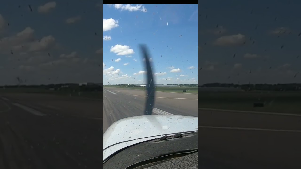 Student Pilot - First Touch and Go Landing! 