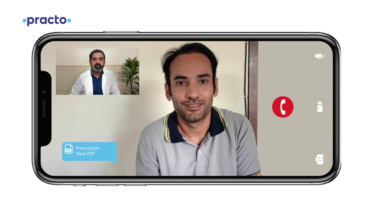 How does a doctor and patient video consultation app work?