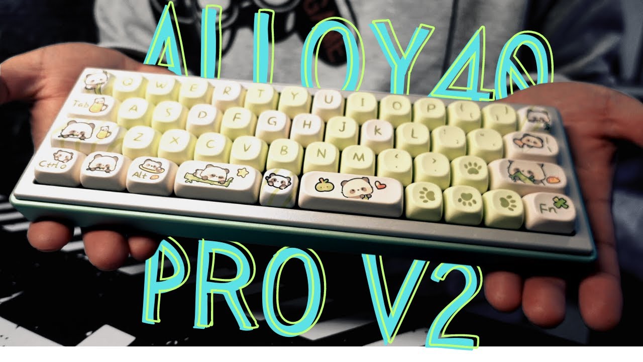 The Perfect On-The-Go Small Keyboard?| DAGK Alloy40Pro V2 - YouTube