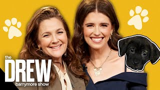 Katherine Schwarzenegger Pratt Answers Questions While Playing with Puppies | Drew Barrymore Show
