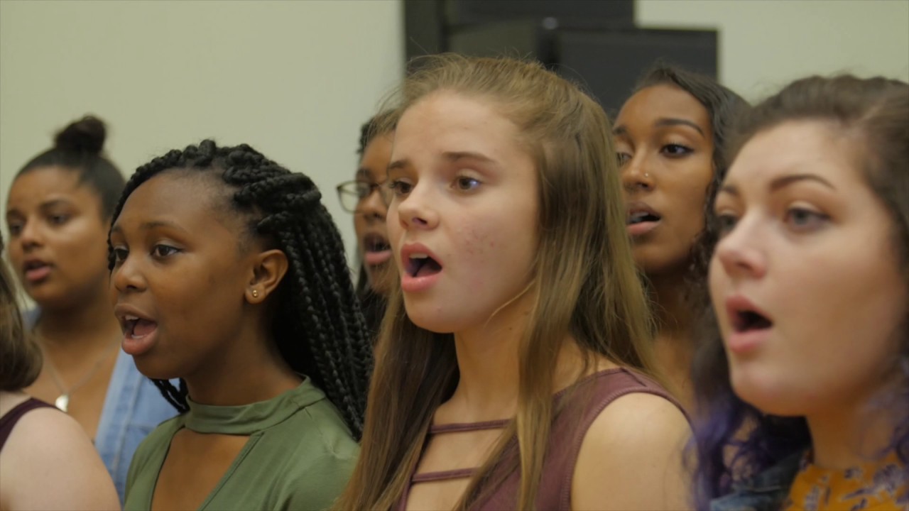 Summer Recording Workshop sings Because by The Beatles