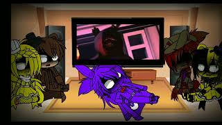 Fnaf 1 and Springtrap reacts to Our Little Horror Story episode 5