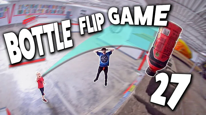 EPIC GAME of BOTTLE FLIP! | Ryan Bracken vs Ryden ...