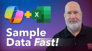 Generate Sample Data in Excel with Copilot (FREE)
