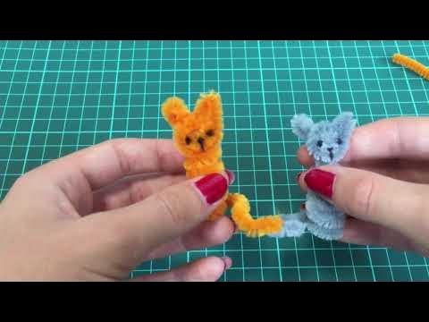 How to Make a Pipe Cleaner Chick 