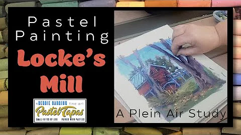 Pastel plein air demo highlights, & beautiful trav...