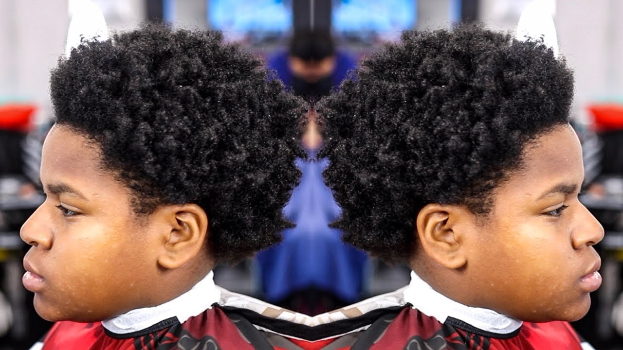 Nappy Afro Taper Fade