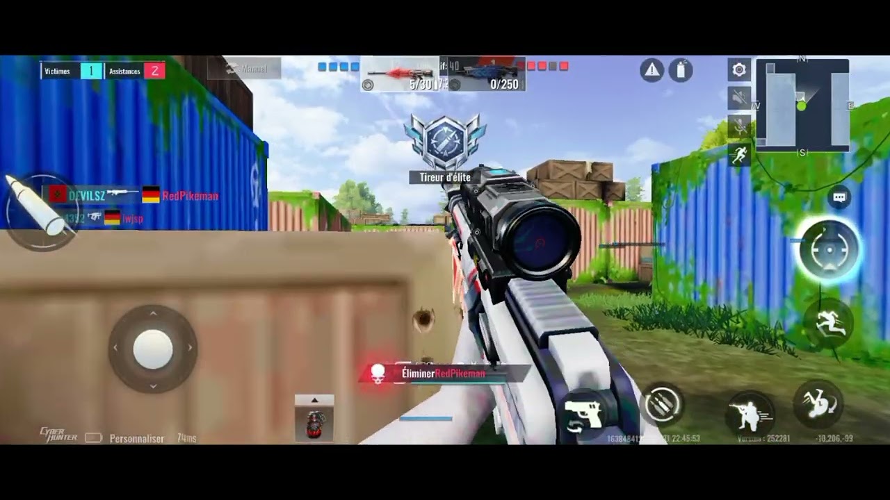 extreem sniper cyber hunter gameplay