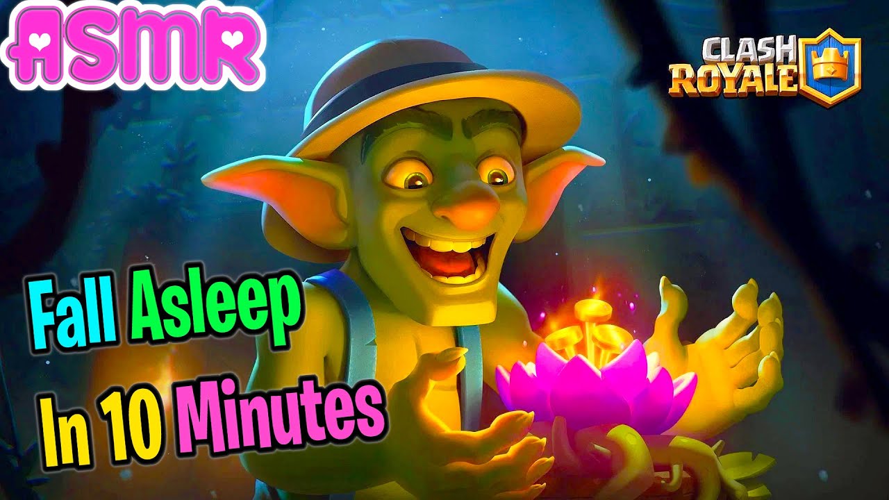 ASMR Gaming 🍀 Clash Royale Relaxing Tingly Mouth Sounds + Hand Sounds 💤