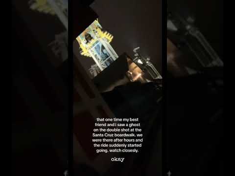 Está Usuario de Tiktok grabo un acontecimiento realmente MISTERIOSO En un parque de diversiones
