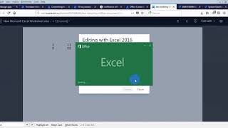 Editing Excel file in Confluence