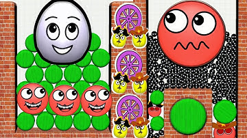 Satisfying mobile games play - 1001 draw To Smash Vs Hide Ball iOs | Max Gameplay Walkthrough #0081