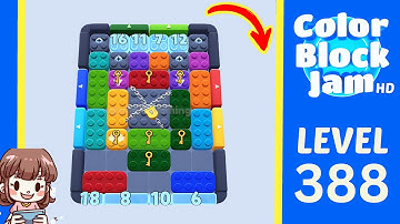 Color Block Jam Level 388 Solution Walkthrough