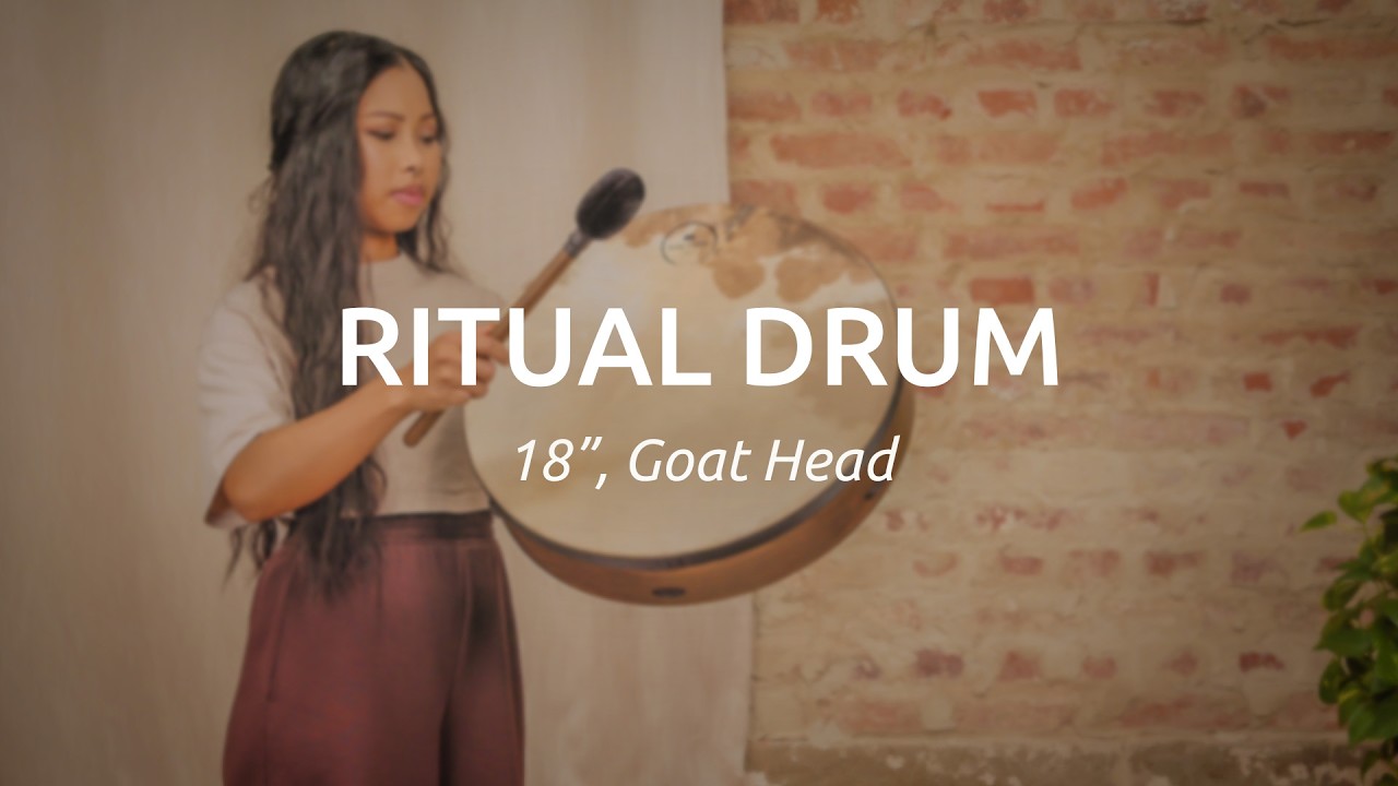 Ritual Drum 16", Goat head RD16WB