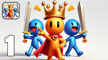 Stickman Factory - Part 1 Stickman Gameplay Stick King Army Commander Defense - Gameplay Walkthrough