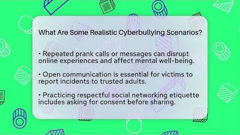 What Are Some Realistic Cyberbullying Scenarios? - Everyday-Networking
