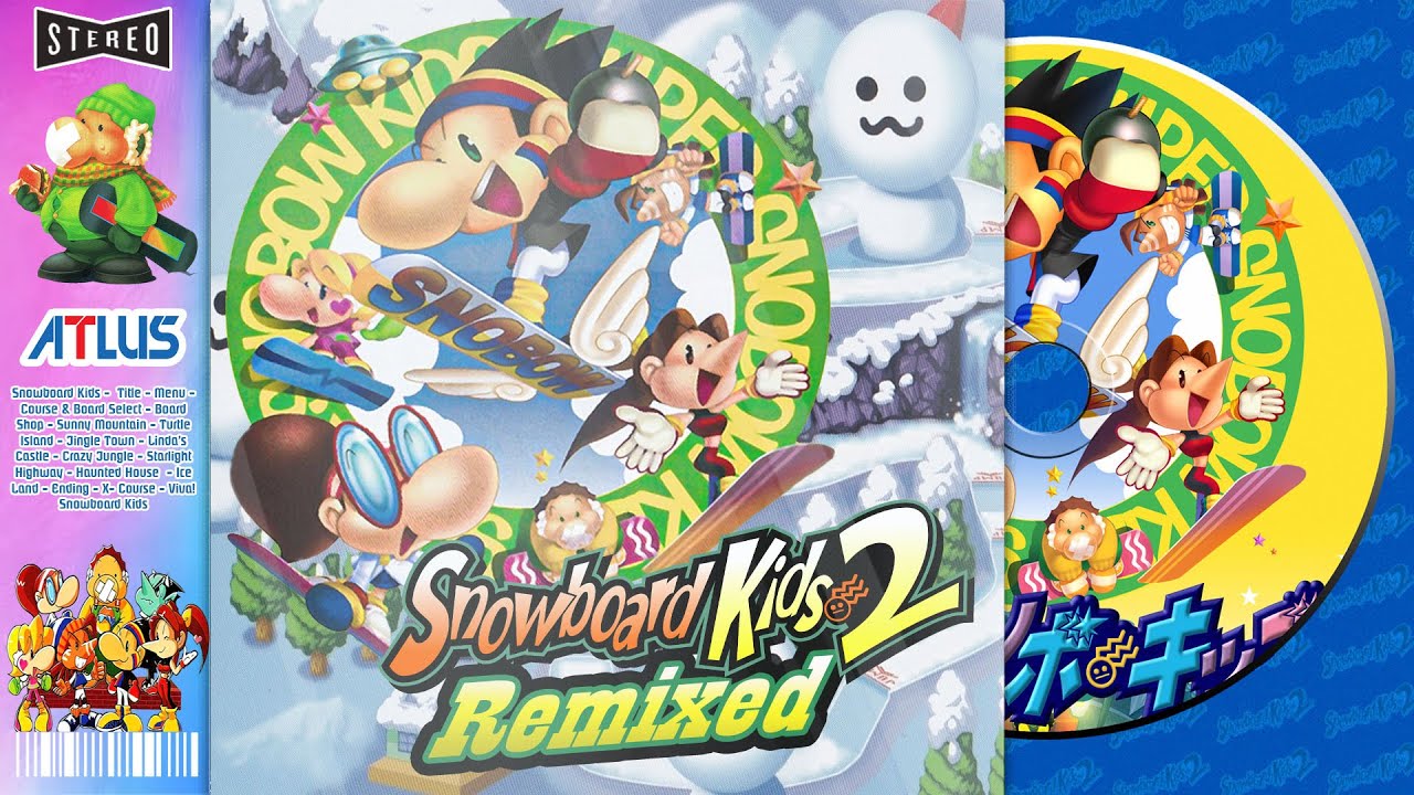 🏂❄️Snowboard Kids 2 Remix -  Course Select 🌌Synthwave Cover