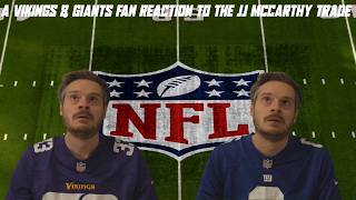Download lagu A Vikings & Giants Fan Reaction to the JJ McCarthy Trade