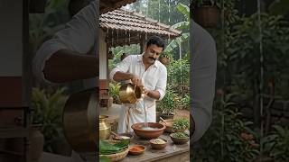 Cozy Ghibli Style Sarva Pindi ASMR 🌧️ | Traditional Telangana Village Cooking | AI Animated Short