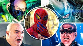 Spider-Man Remastered PS5 - All Bosses \& Secret Endings with Cutscenes (4K ULTRA HD)