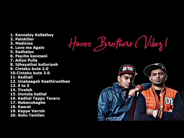 Havoc Brothers ❤ Ture Love Feeling 🥺💔 Songs playlist | Havoc Brothers Songs Tamil #songs2023 class=