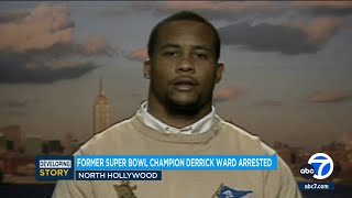 Former NFL running back Derrick Ward arrested in LA for robbery