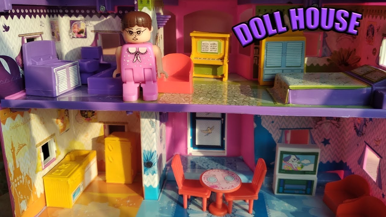 doll set house game