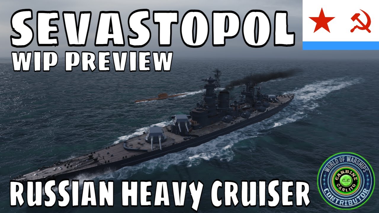Sevastopol Tier X Russian Heavy Cruiser World of Warships Wows Preview