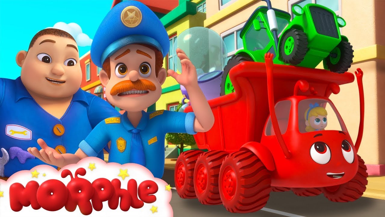 Il mio grande camion rosso | Cartoni Animati per Bambini | Morphle in Italiano