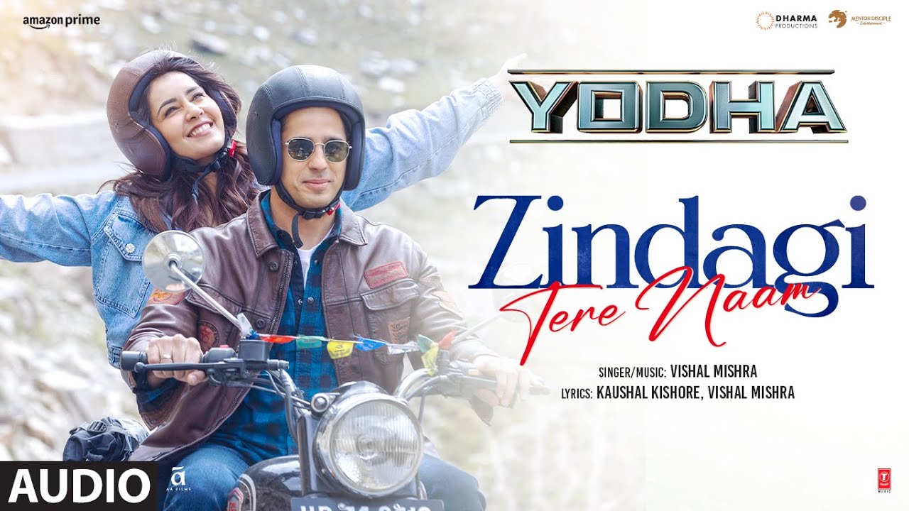 ⁣YODHA: Zindagi Tere Naam (Full Audio) | Sidharth Malhotra, Raashii Khanna | Vishal Mishra