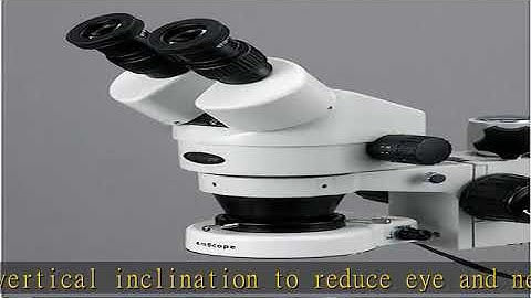 AmScope SM-3B-80S Professional Binocular Stereo Zoom Microscope, WH10x Eyepieces, 7X-45X Magnificat