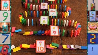 Countdown Numbers from 10 (Dominoes, Play Doh & More)