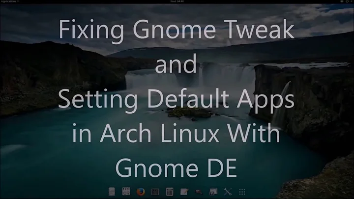 Verne’s Misadventures: Fixing Gnome Tweak and Setting Default Apps in Gnome