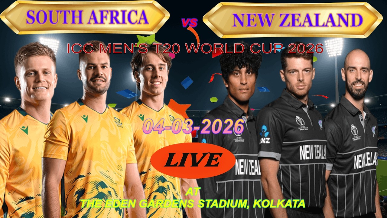 South Africa vs New Zealand Semi Final #southafricacricket #newzealandcricket #menst20worldcup2026
