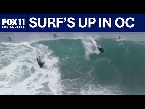 Dangerous surfing conditions hit SoCal coast