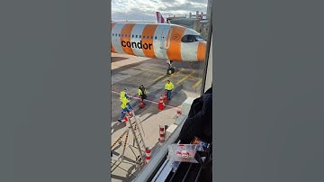 Luchthavenmedewerkers spelen met verkeerskegels || ViralHog