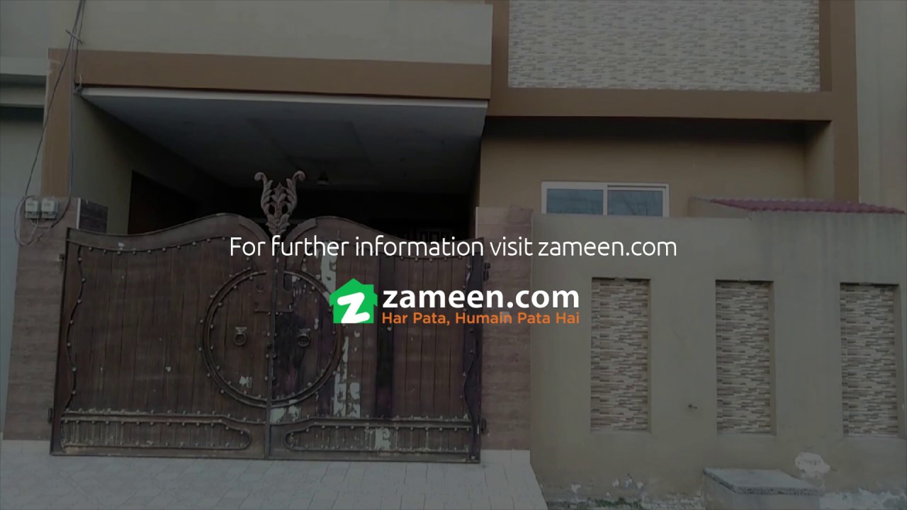 5 MARLA HOUSE FOR SALE IN BLOCK F EDEN VALLEY FAISALABAD YouTube