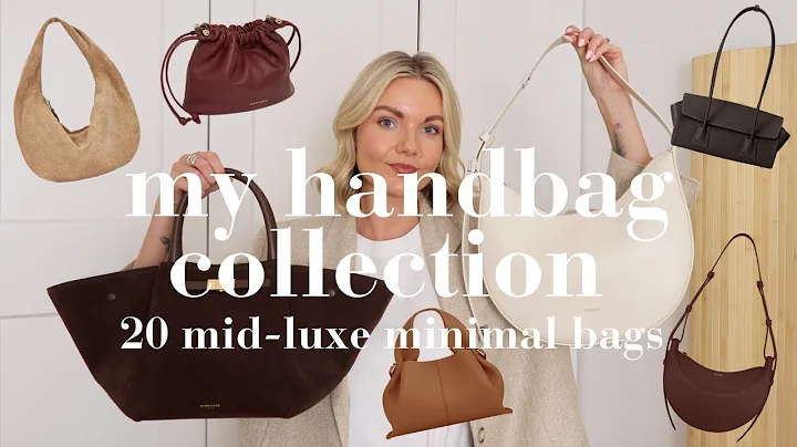 REVIEWING MY MID-LUXURY HANDBAG COLLECTION 2025 | POLENE, DEMELLIER, RABEANCO, STRATHBERRY & MORE