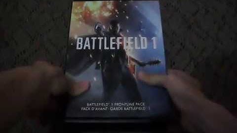 battlefield 1 frontline pack unboxing
