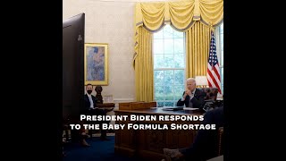 President Biden Speaks with Retailers and Manufacturers on Helping Families Access Infant Formula