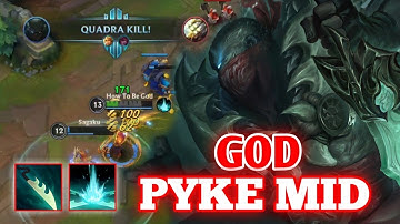 SOLO Q|| FAST ROTATION PYKE IN MIDLANE {Wildrift}