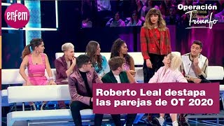 Roberto Leal destapa las carpetas y parejas de OT 2020