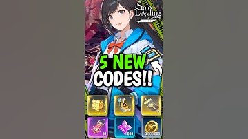 5 NEW REDEEM CODES *EXPIRING FAST* CLAIM NOW - Solo Leveling: Arise #sololevelingarise #sololeveling