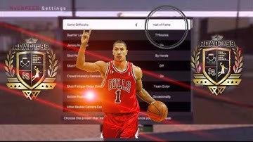 NBA 2K19| MY CAREER DIFFICULTY GLITCH FASTEST REP MEATHOD!!!!!