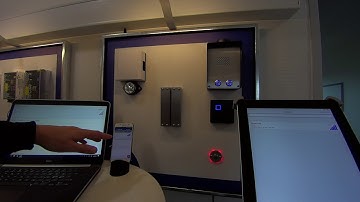 GSM intercom with access control feature