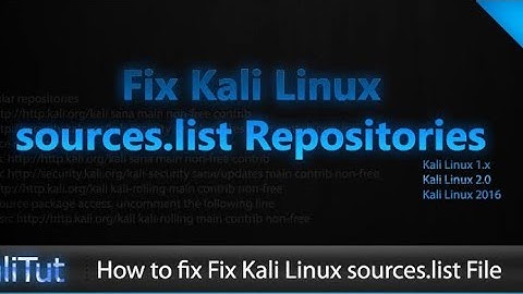 How to add repository in kali linux || 2019.4   ||   January 2020