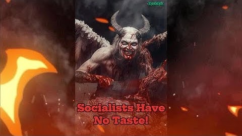 Socialists Have No Taste!
