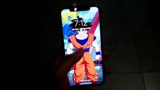 Super Saiyan Son Goku as Live Photo Wallpaper on iPhone X screenshot 2